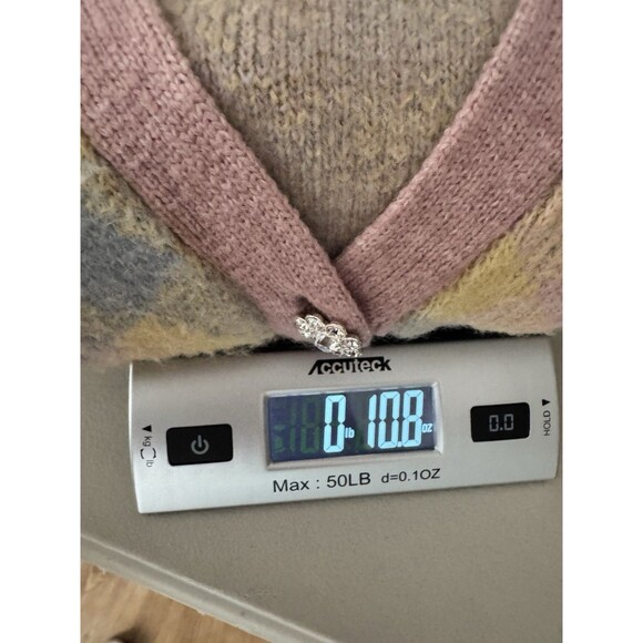 Zara Argyle Cardigan Women Small Pastel Jewel Buttons Preppy Soft Girl Academia - Picture 13 of 13